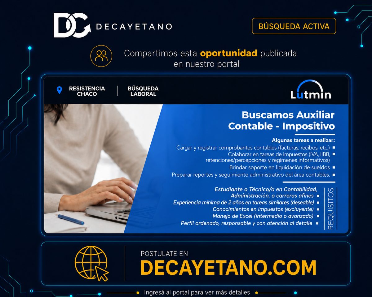 Auditor/a impositivo